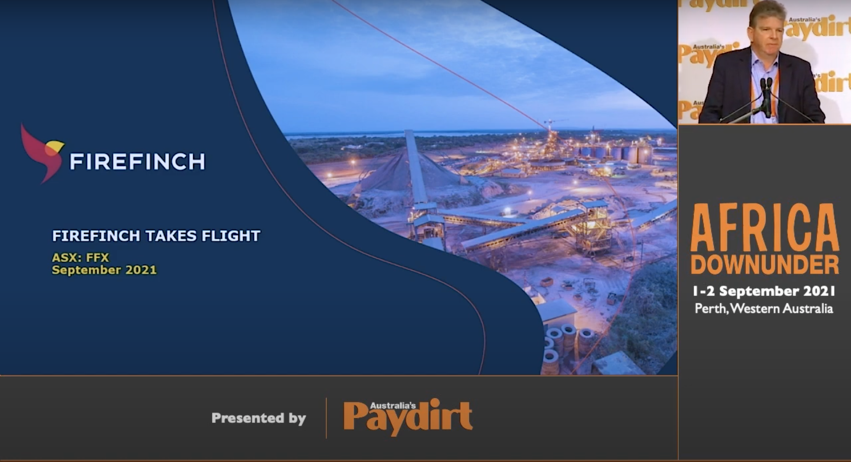 Africa Down Under 2021 - Firefinch Ltd