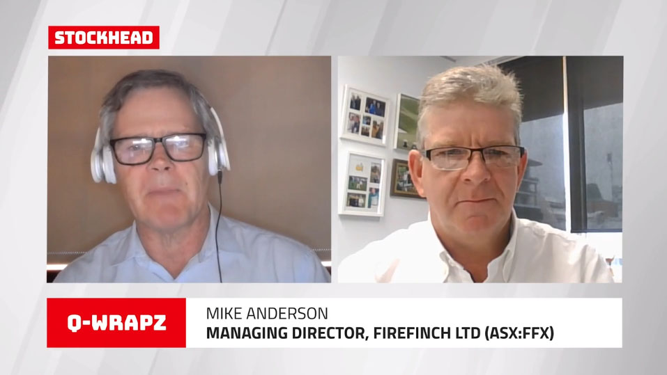 Stockhead Q-Wrapz Interview - Barry FitzGerald interviews Mike Anderson, MD of Firefinch Ltd